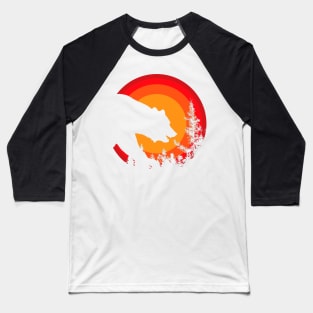 Wild Bear Shadow Baseball T-Shirt